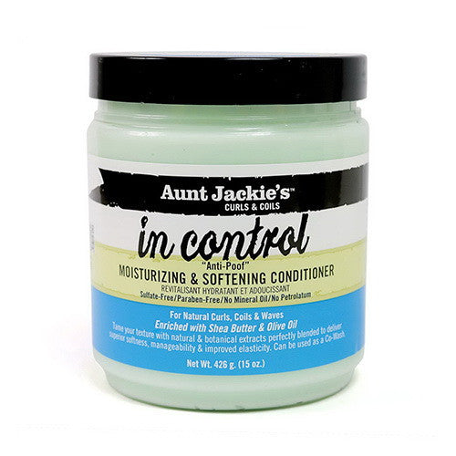 Aunt Jackies In Control Anti Proof Hair Moisturizing and Softening Conditioner, 15 Oz